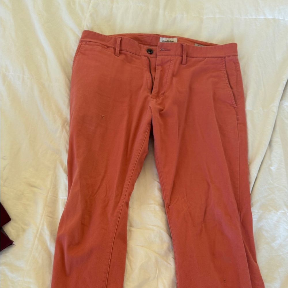 Goodfellow Salmon Chinos